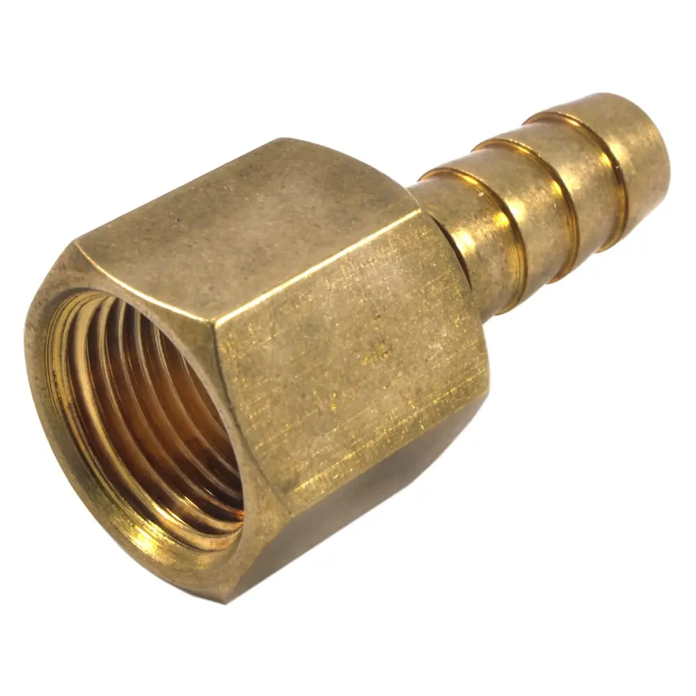 Female Hose End, 3/8 In Hose X 3/8 In Fnpt 1