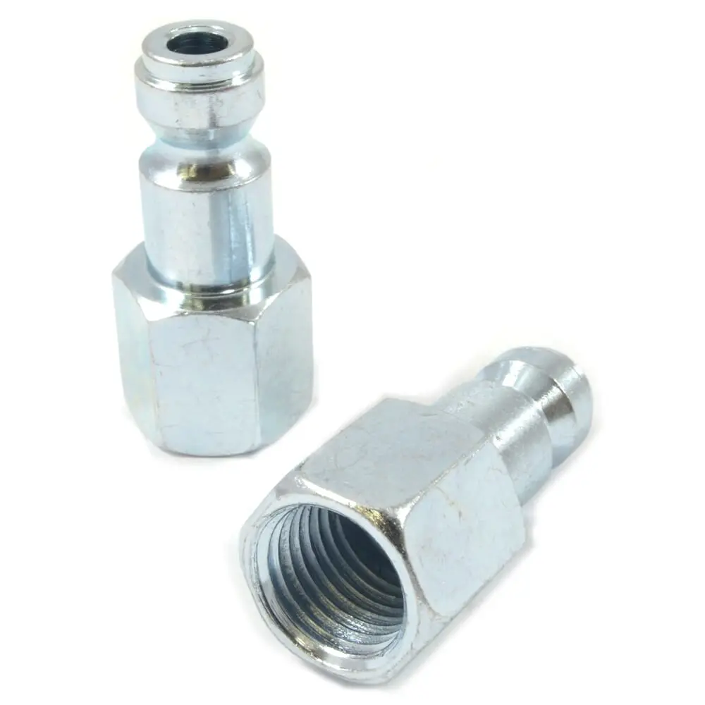 Tru-Flate Style Plug, 1/4 In X 1/4 In Fnpt, 2-Pack 1