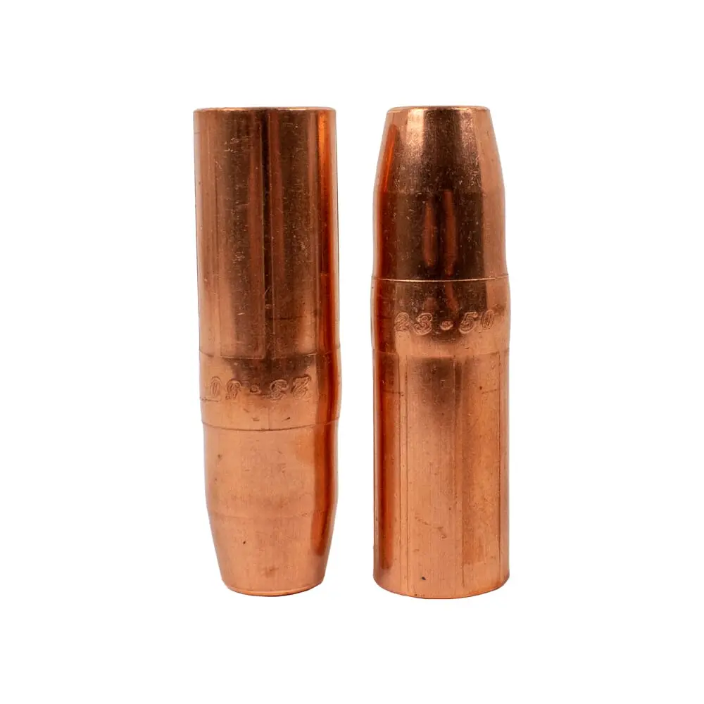 Tweco Style Recessed Thread-On Nozzle, 1/2 In, 23-50 1