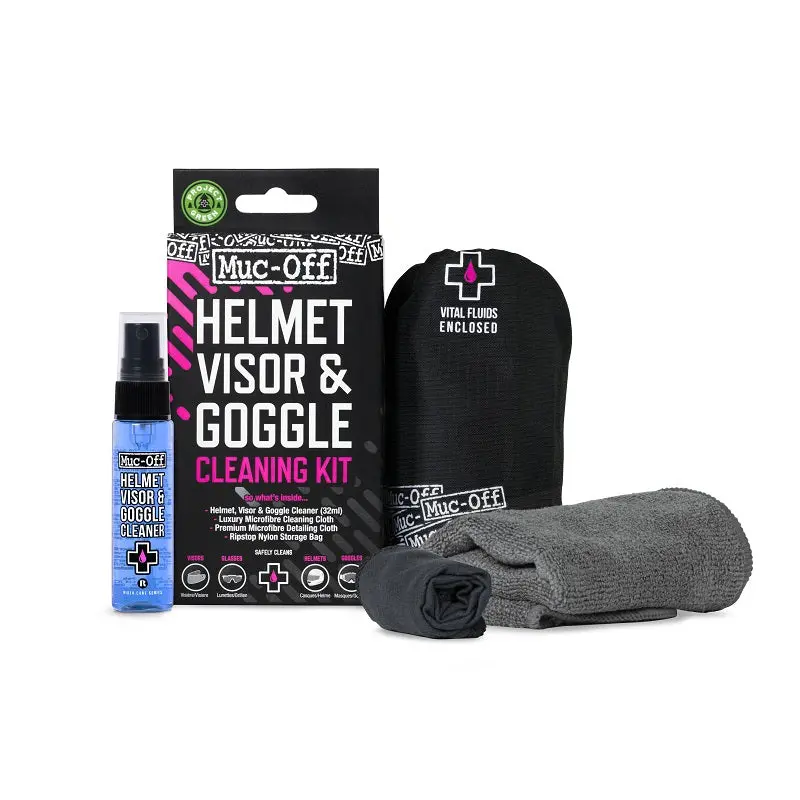 Muc-Off Helmet Visor & Goggle Cleaning Kit 1