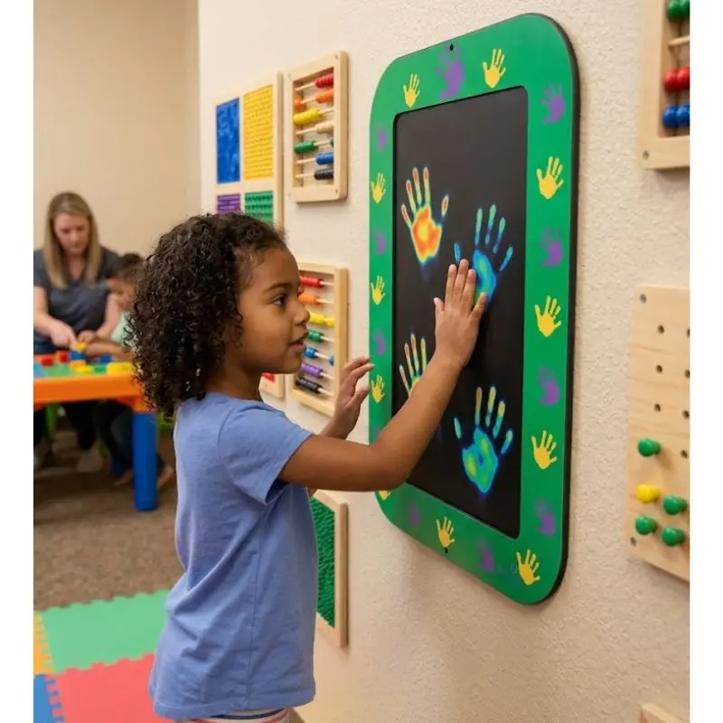 Green Hands-On Magic Wall Toy 1