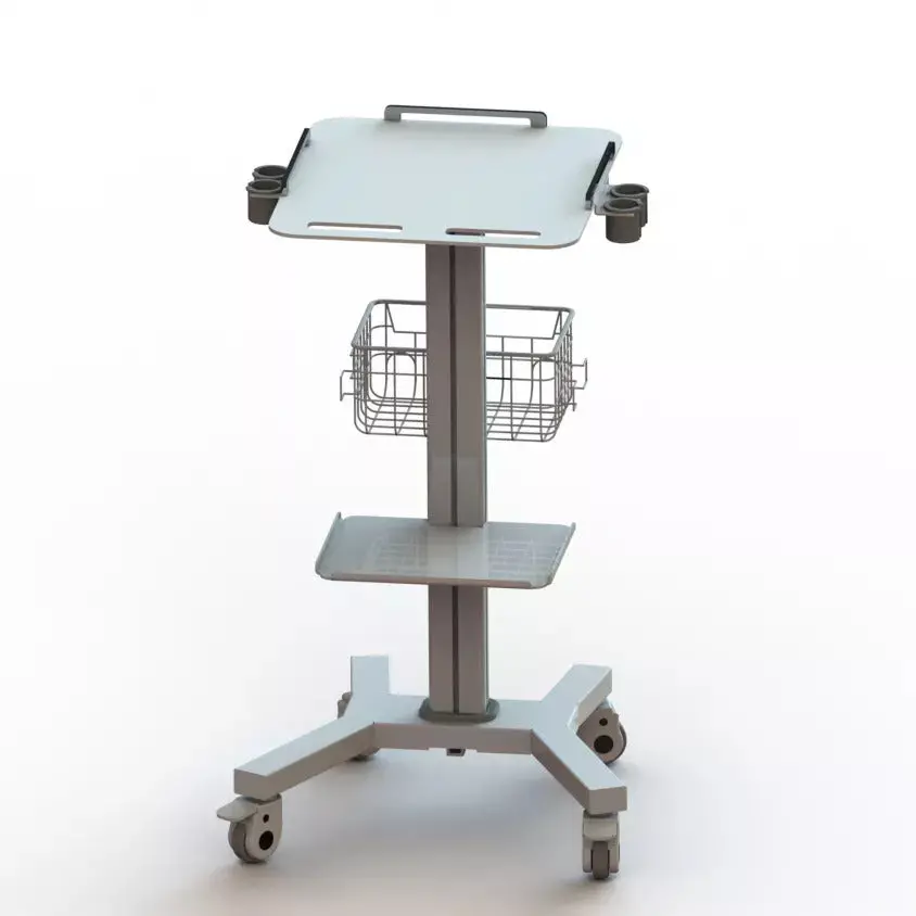 Laptop / Ultrasound Machine / Computer Medical Trolley / Cart 1