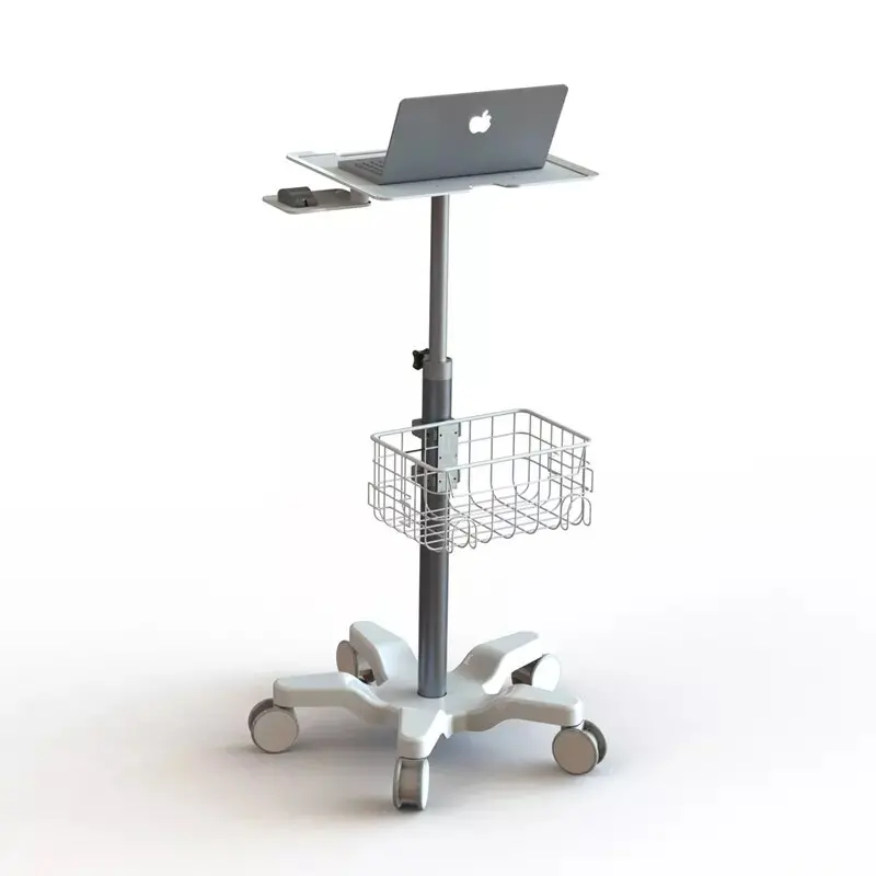 Multi-Function Laptop / Nursing / Patient Laptop Cart Computer Trolley 1