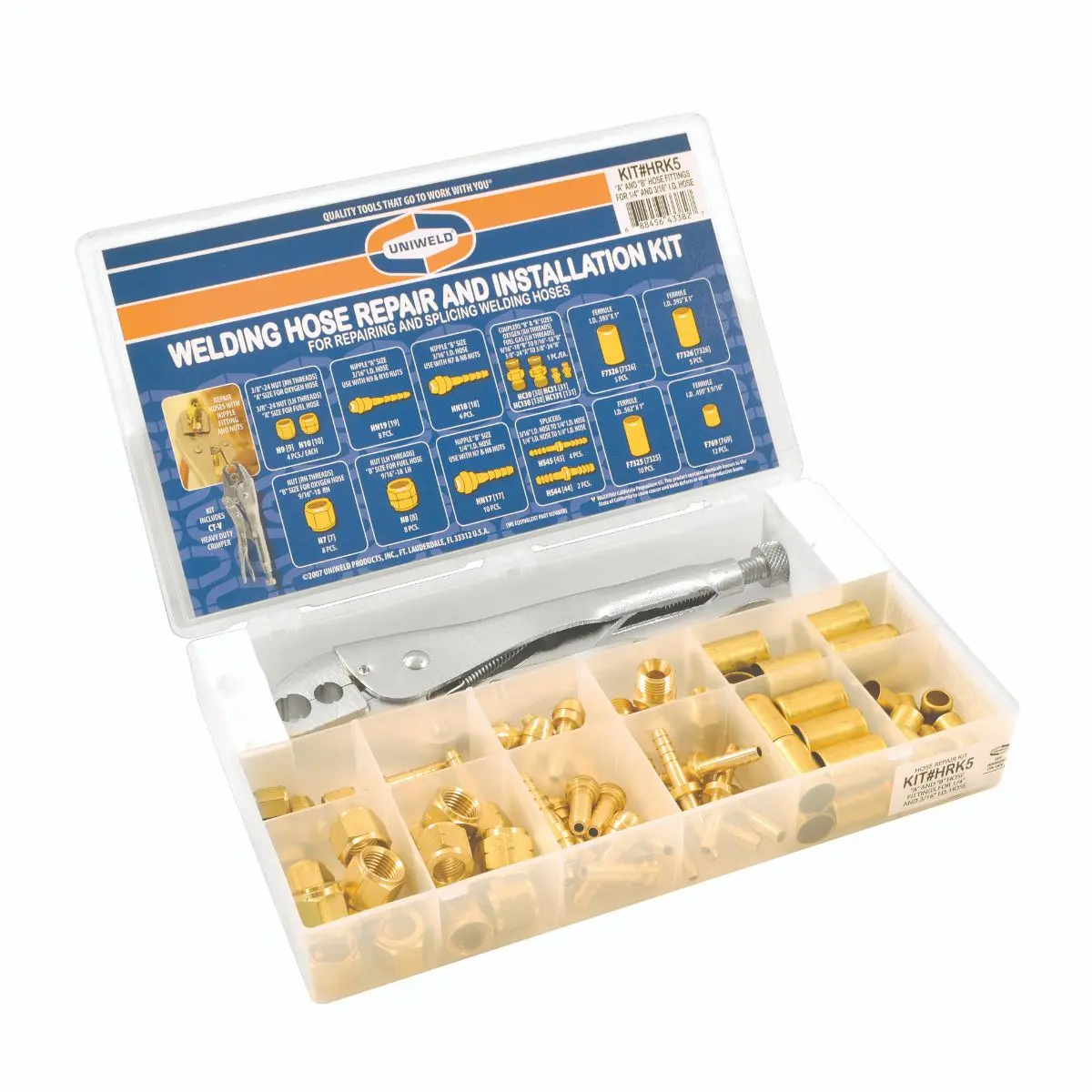 Uniweld Hose Repair Kit - Hrk-5 1