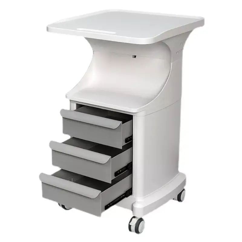 Mobile Trolley Cart Ultrasound Imaging Scanner Hospital Storage  Dental 1