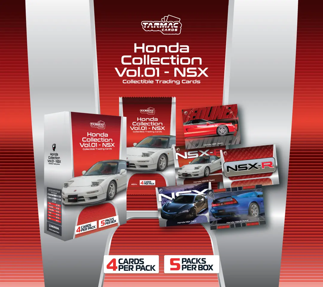 Honda Collection Vol.01 - Nsx Box - Tarmac Cards 1