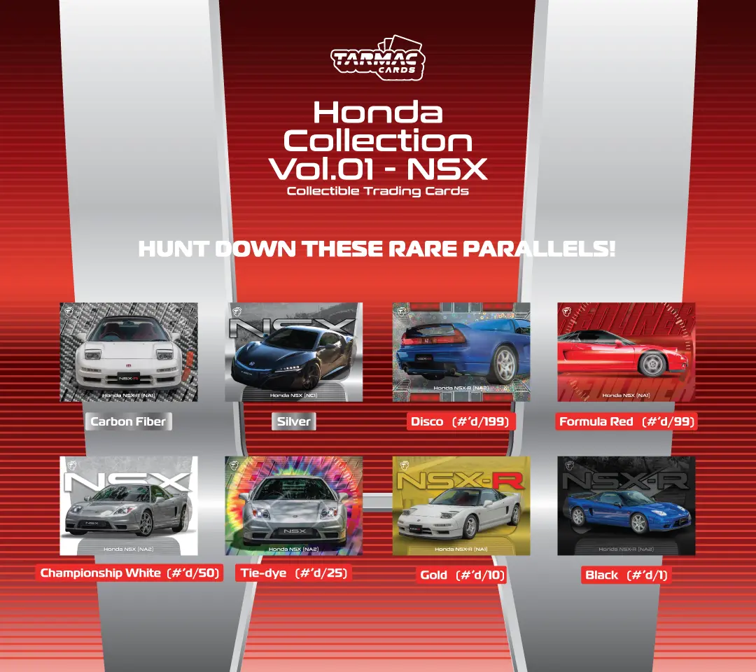 Honda Collection Vol.01 - Nsx Box - Tarmac Cards 2