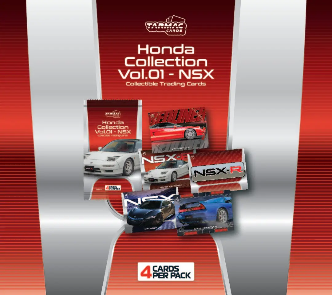 Tarmac Cards - Honda Collection Vol.01 - Nsx Pack 1