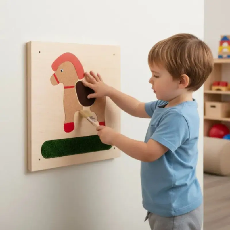 Horse Motor Skills Wall Panel 1