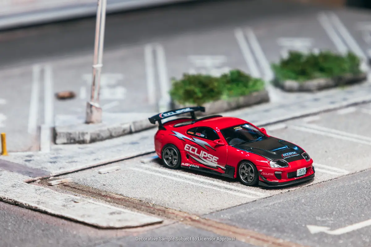 1/64 Toyota Supra (Jza80) Rz Red - Ignition Model - Tarmac Special Edition 1