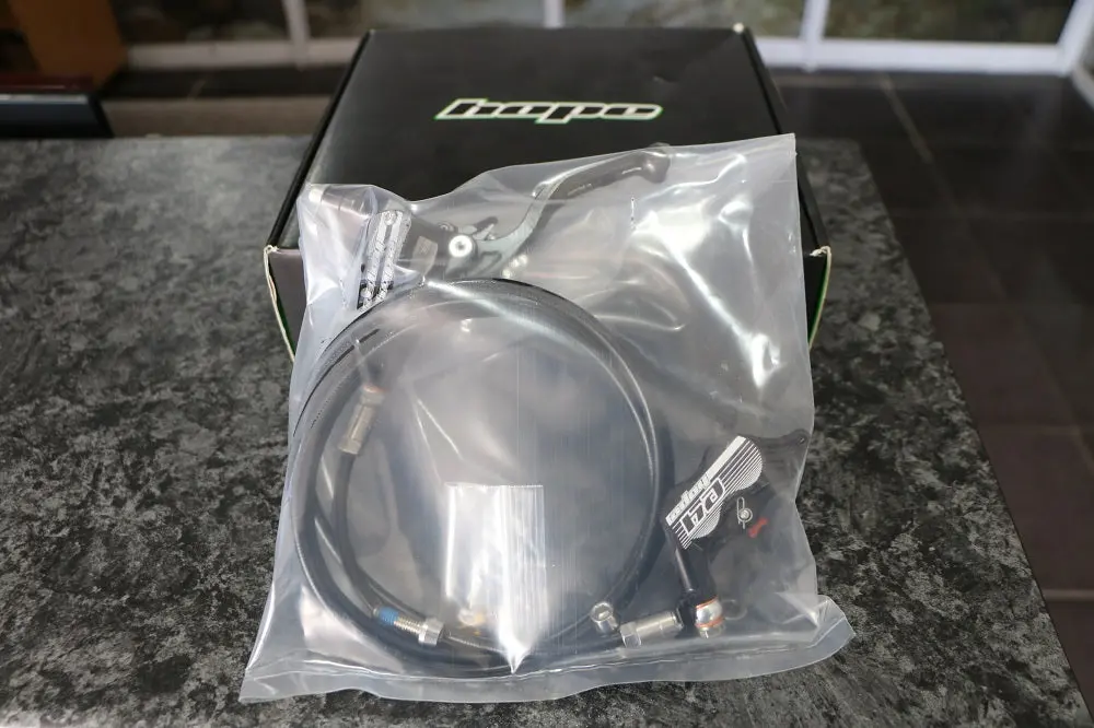 Hope Tech 3 E4 Front Brake Lever (No Rotors) 1
