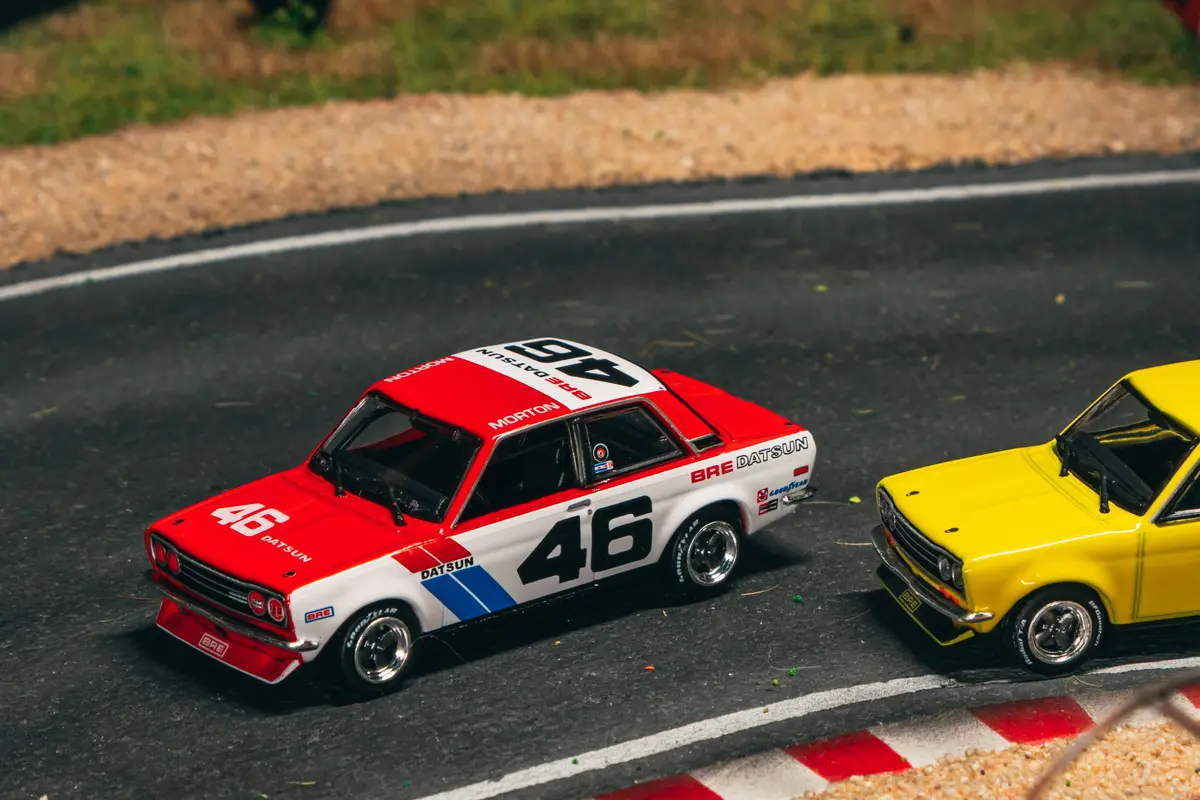 1/64 Bre Datsun 510 Trans-Am 2.5 Championship 1971 #46 - Usa Special Edition - Tarmac Works Hobby64 1