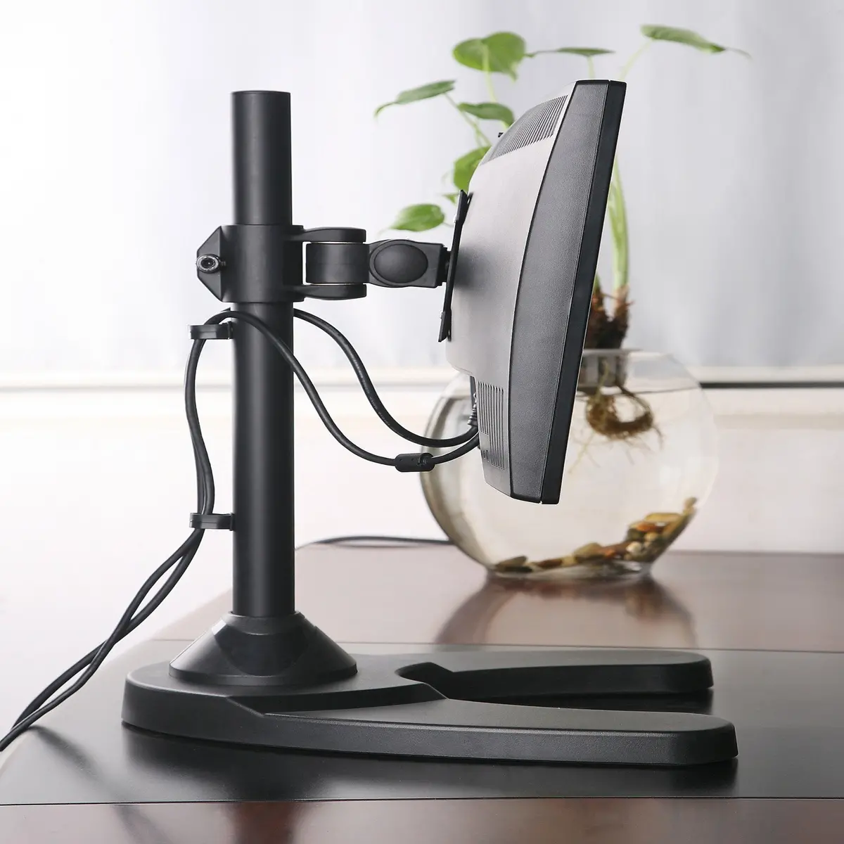 Freestanding Monitor Stand, Black Lmsfb 1