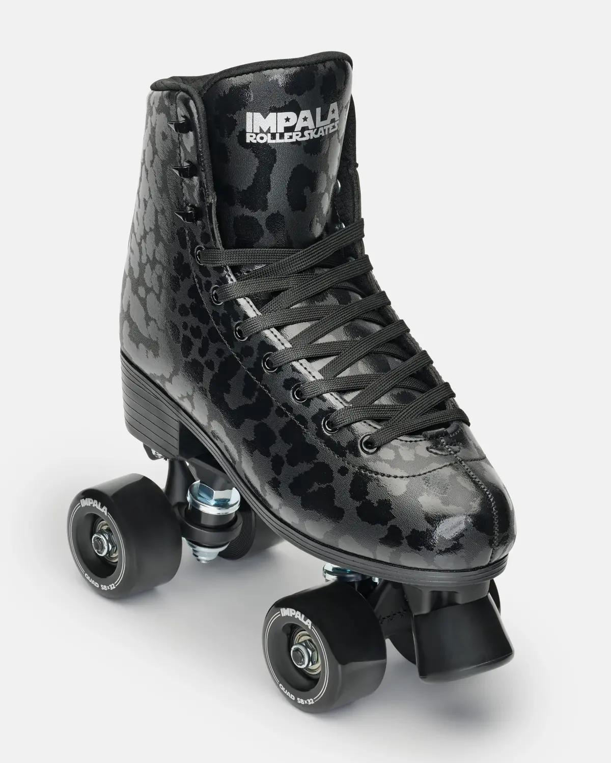 Impala Roller Skates - Black Leopard 1