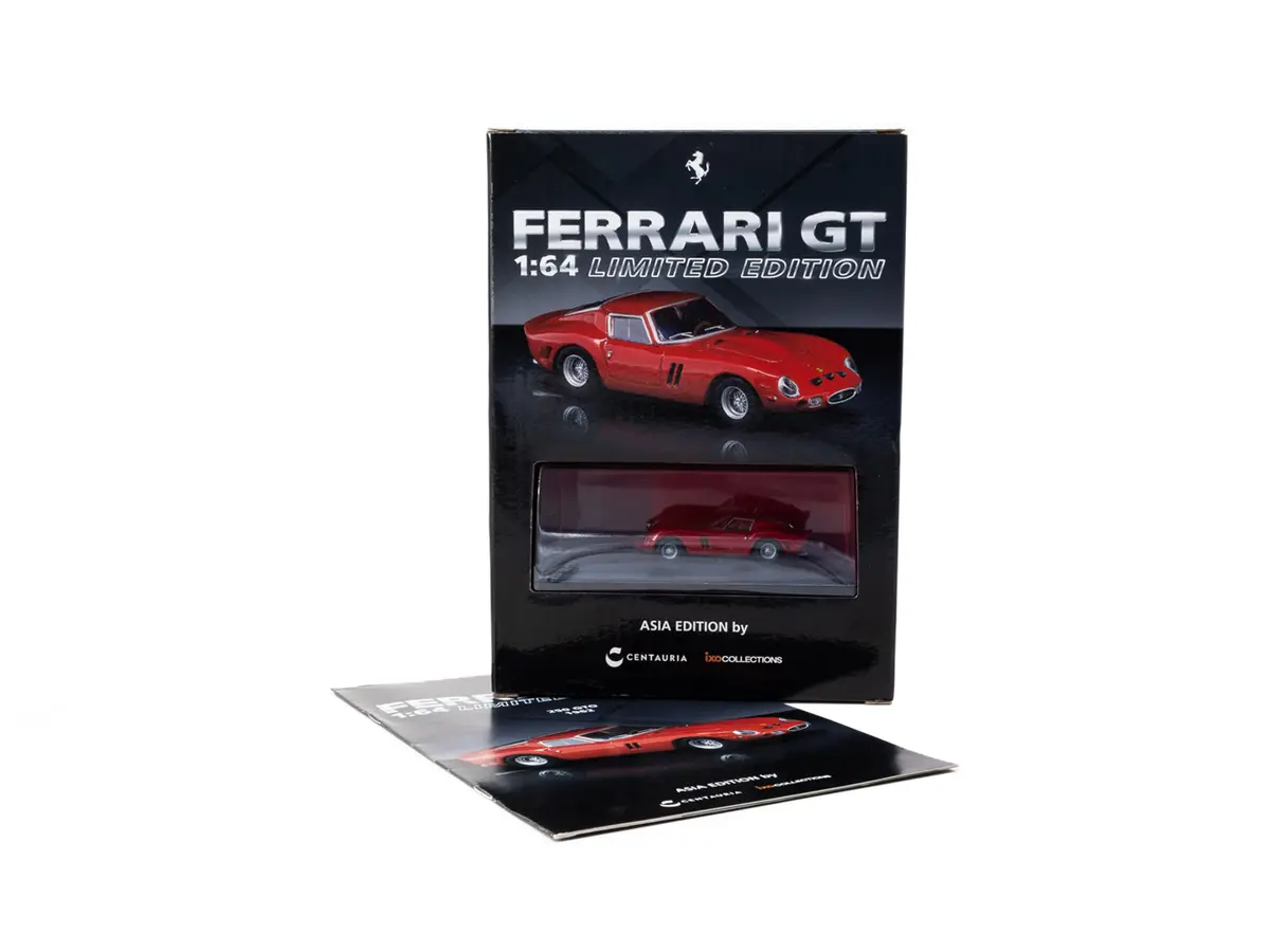 Centauria X Ixo Collections Ferrari Gt 1:64 Magazine Asia Edition - Ferrari 250 Gto 1962 (English Version) 1