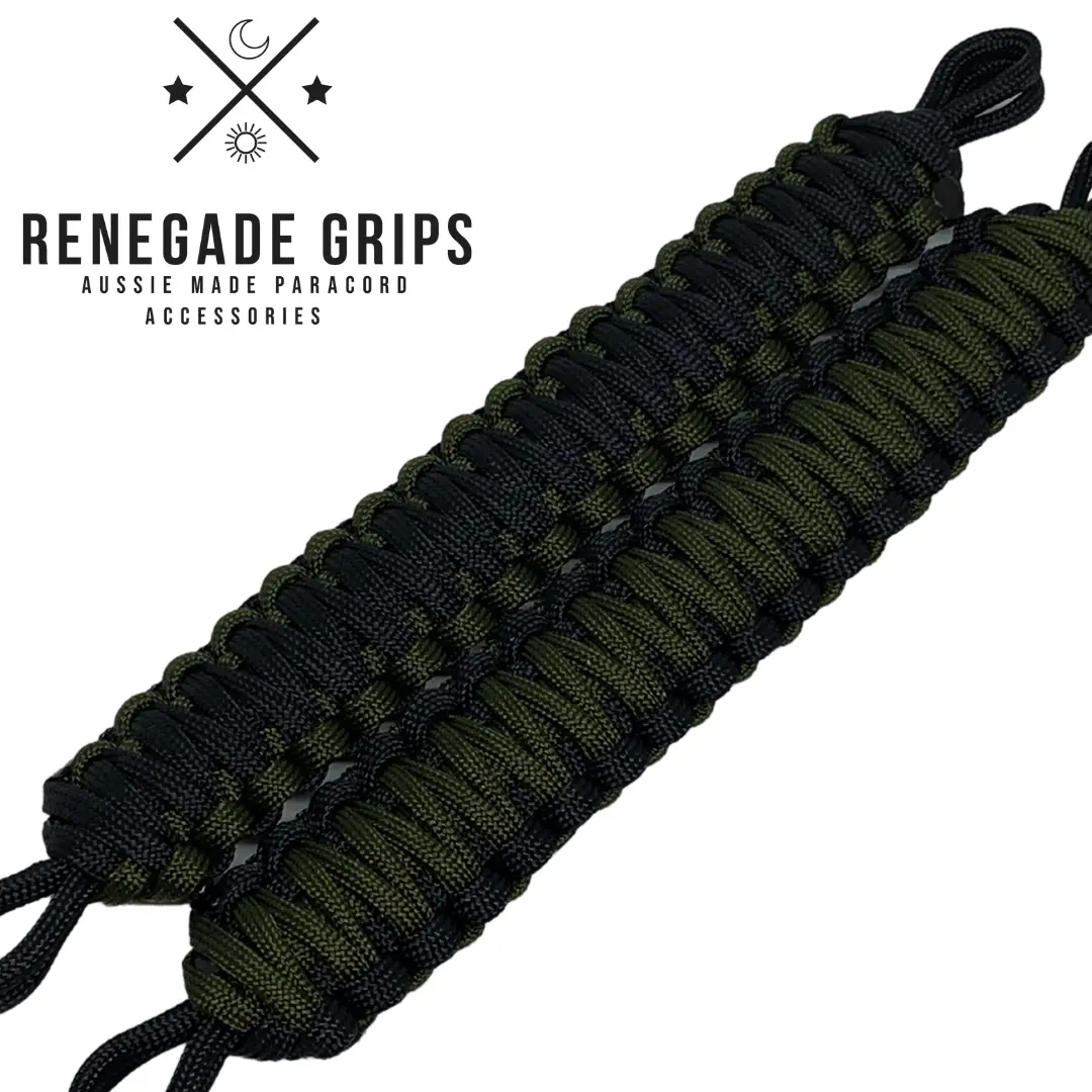 "Infantry" Paracord Vehicle Grips 1