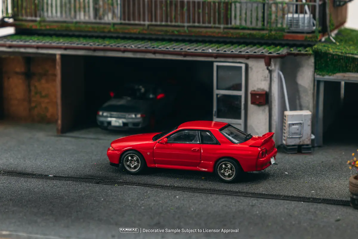 J Collection 1/64 Nissan Skyline Gt-R (Bnr32) Red 1