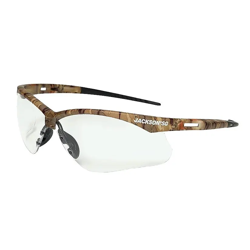 50012 Jackson Safety Sg Safety Glasses, Customizable, Anti-Fog|Anti-Scratch 1