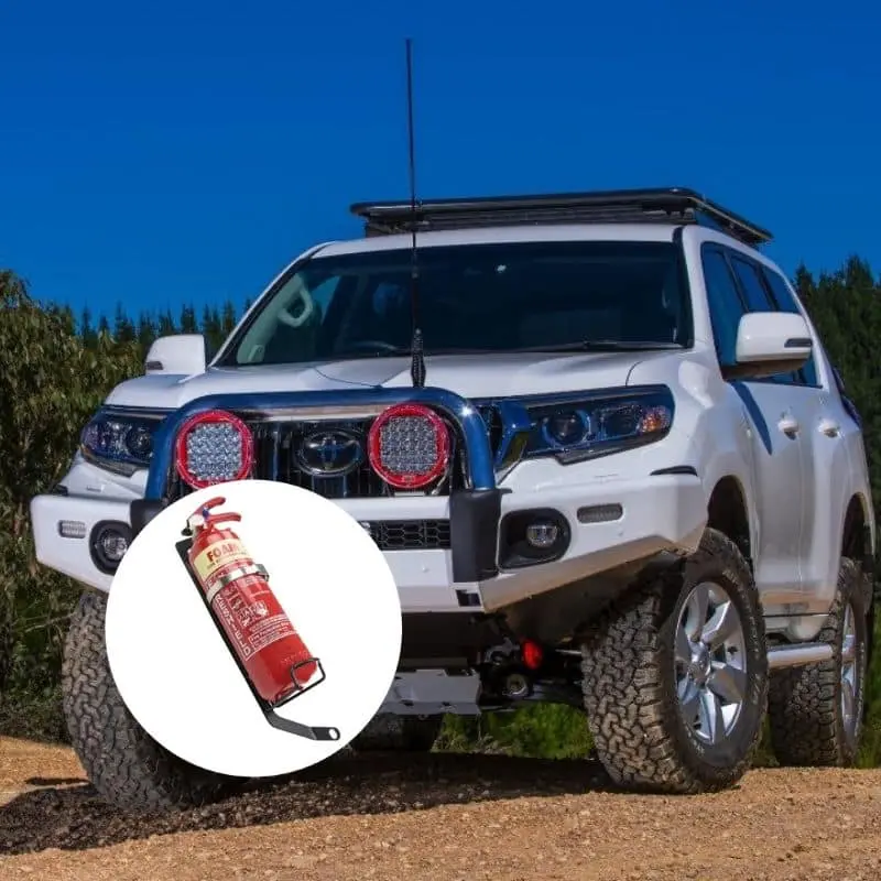 Toyota Prado 120/150 Fire Extinguisher Bracket 1