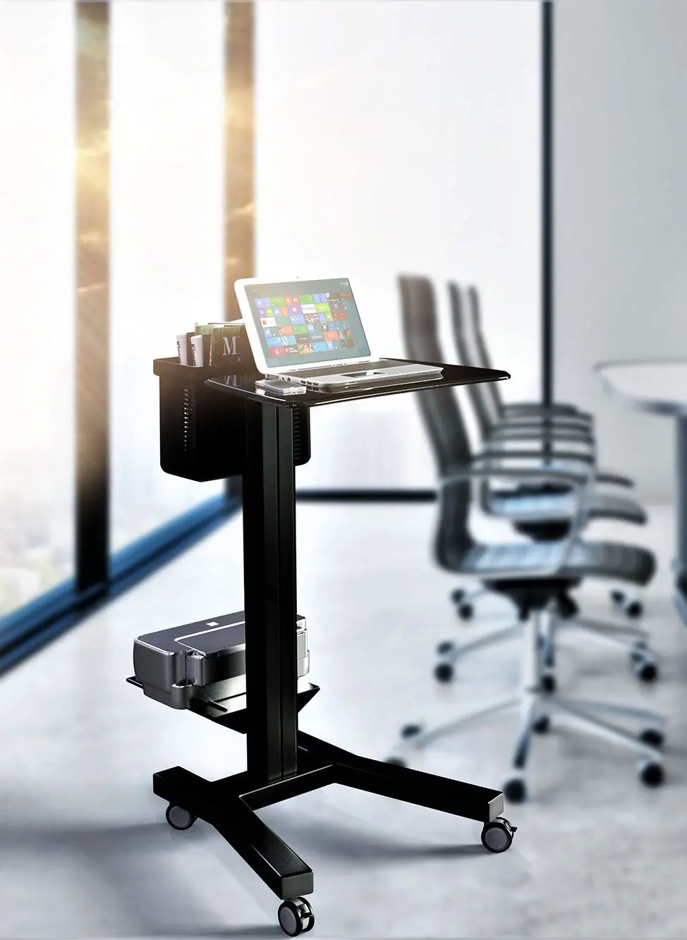 Laptop Mobile Cart (Lpc04) 1