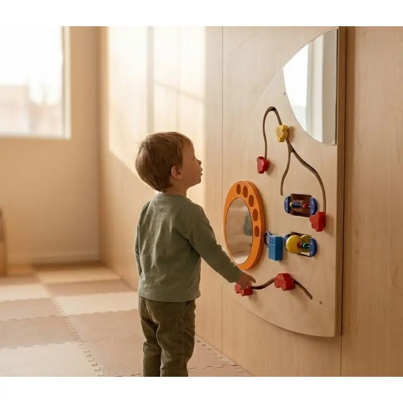 Learning & Sensory Wall Left Quarter Circle 1