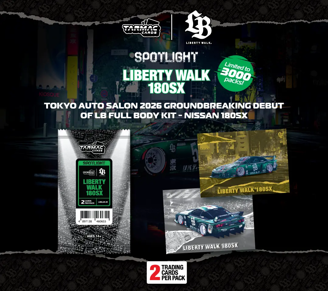 Liberty Walk Spotlight 180Sx (Pack) - Tarmac Cards 1