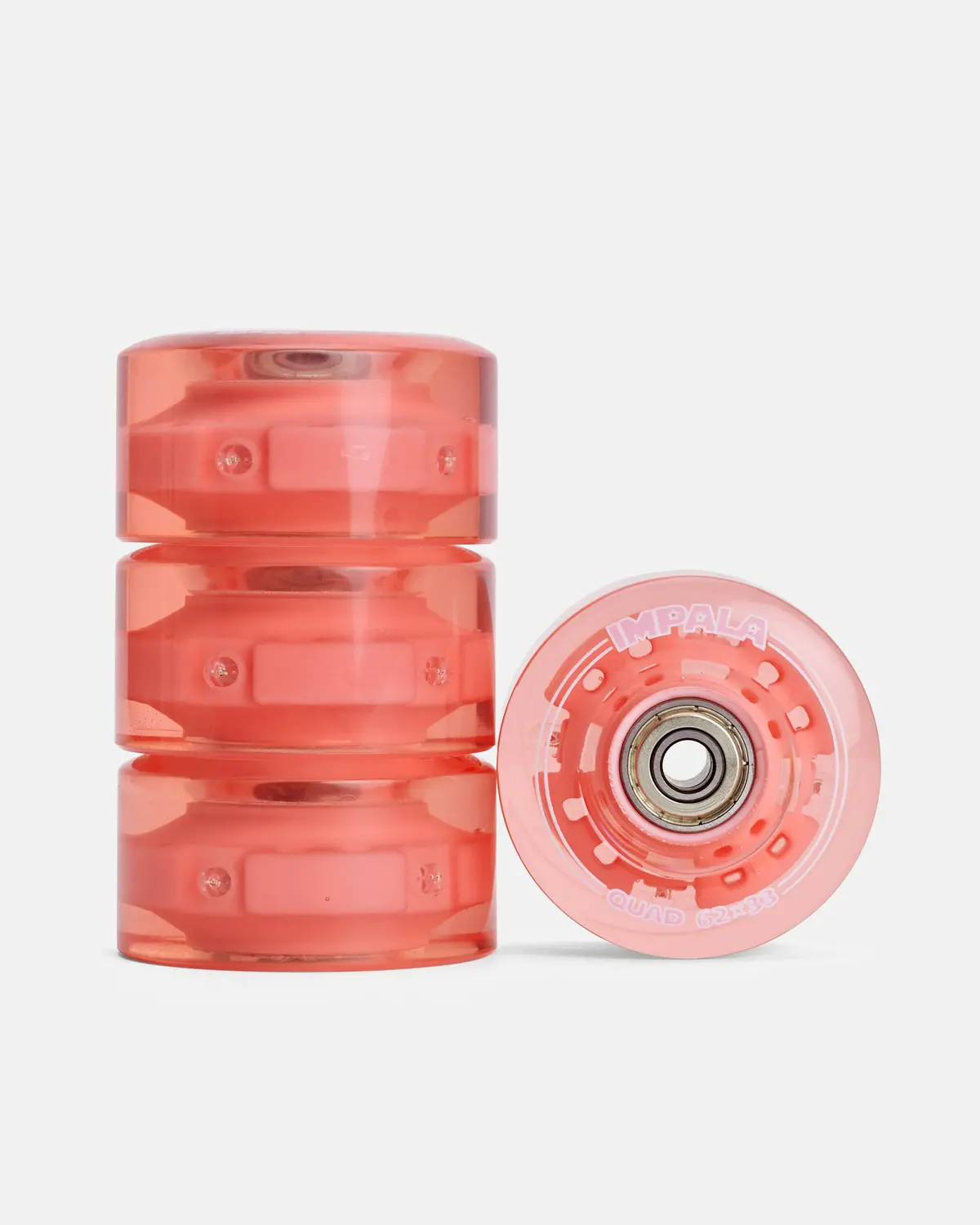 Impala Light Up Quad Wheel 4Pk - Pink 1