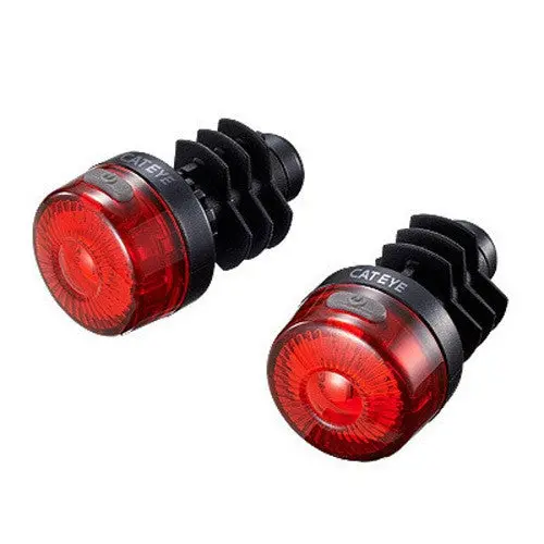 Cateye Loop 2 Bar End Plug Rear Lights 1