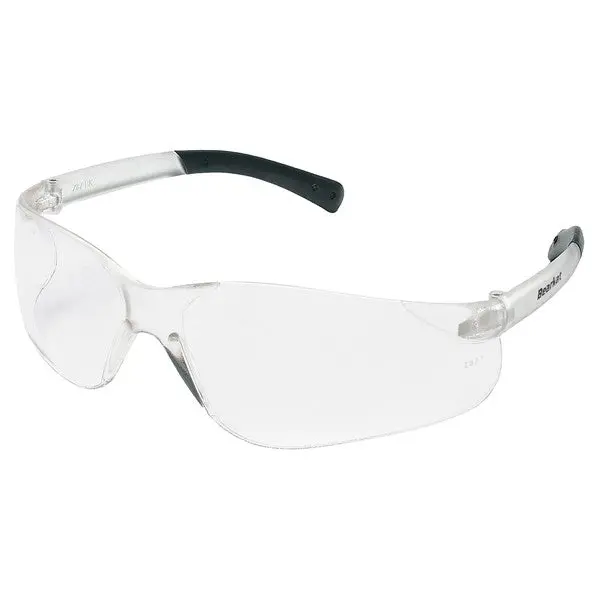 Bk110 Mcr Safety Bearkat Bk1 Series Safety Glasses, Clear Lens 1