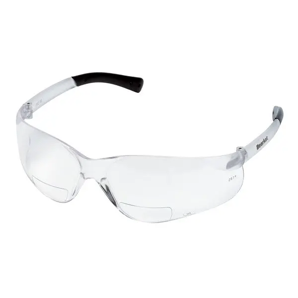 Bkh20 Mcr Bearkat® Bk1 Series Bifocal Readers Safety Glasses 2.0 Diopter, Clear Lens 1