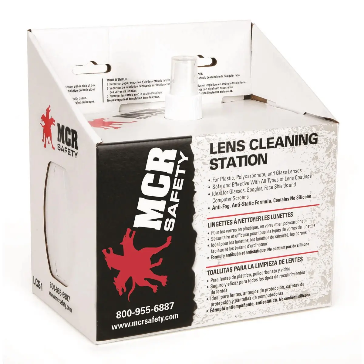 Lcs1 Mcr Lens Cleaning Station,Includes/2 Boxes Of 300 Tissues 1