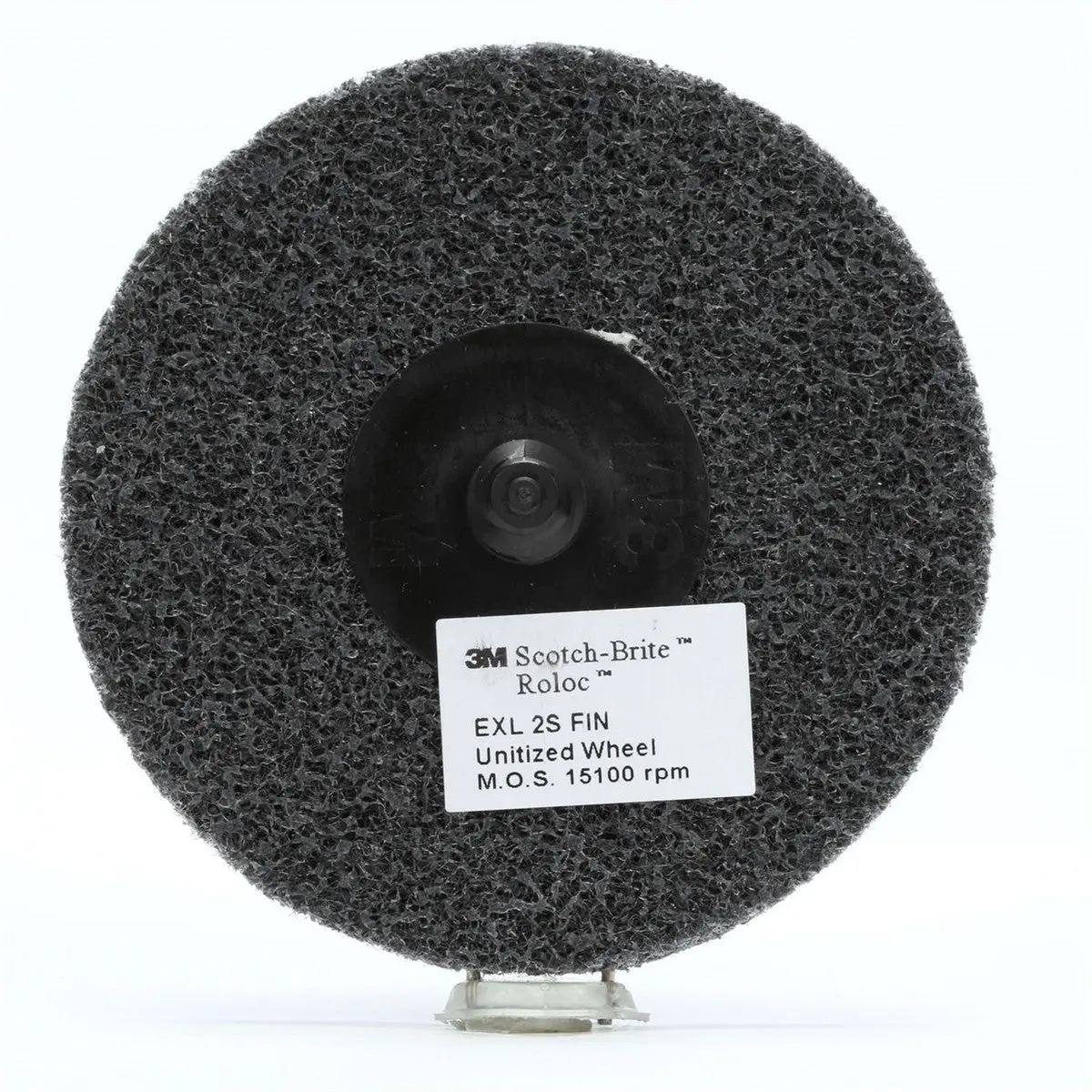 7000045976 Scotch-Brite™ Roloc™ Wheel, Unitized, 2 Inch Dia, Ao, Fine Grit 17183 1