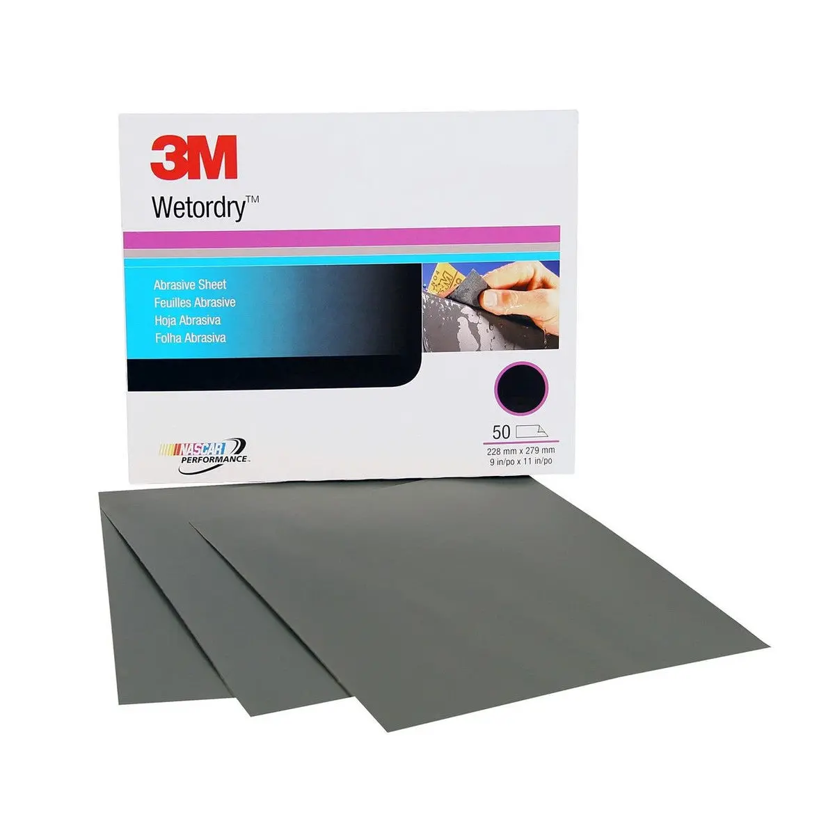 3M Wet Or Dry Abrasive Sheet 9" X 11" P400 51131-02038 1