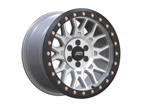 AT-01 17x8.5 Machined Hybrid Beadlock Wheel with 6x139.7 Bolt Pattern