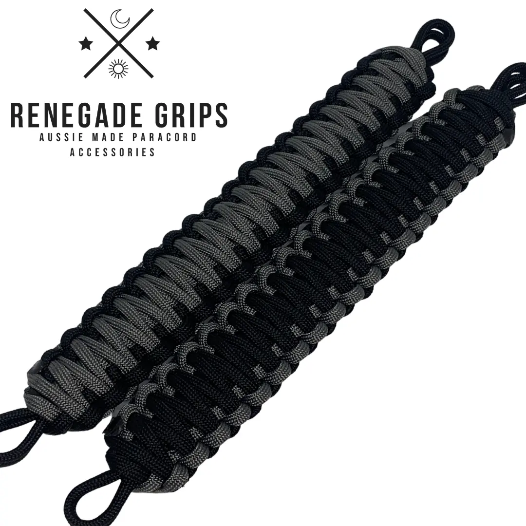 "Maverick" Paracord Vehicle Grips 1