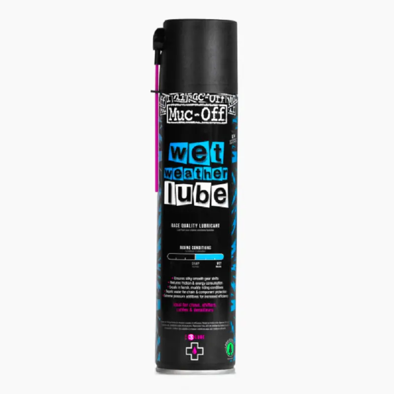 Muc-Off Wet Weather Lube Aerosol (400Ml) 1