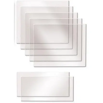 Insight Clear Safety Plate Kit, 5 In X 5 In X 1/2 In, Polycarbonate, Clear 1