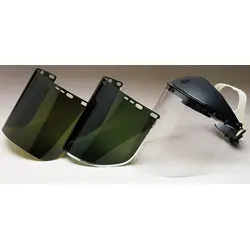 Jackson F50 Faceshield Gold Polycarbonate 10" X 20" 28634 1