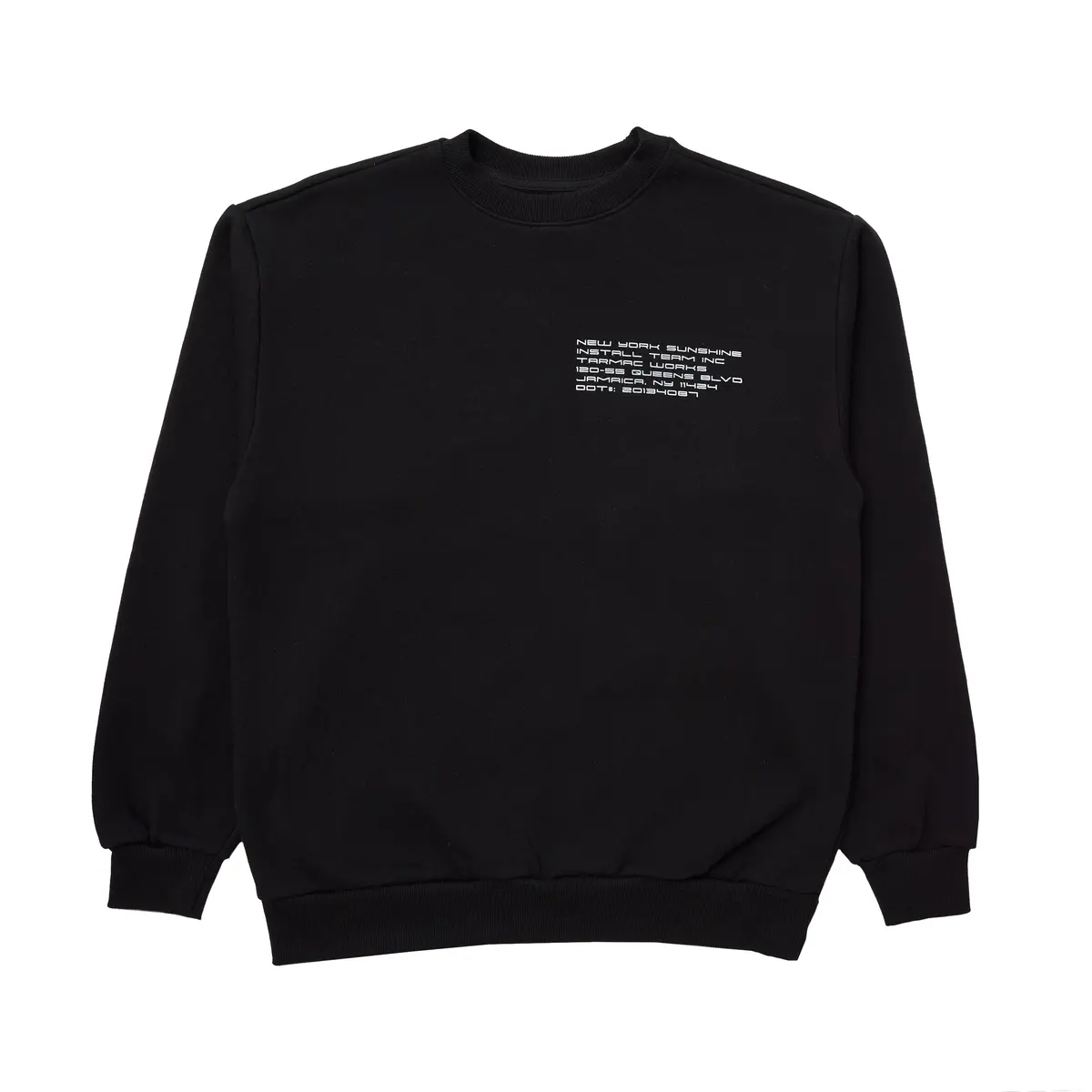 Box Truck Black Crewneck - Tarmac Works X New York Sunshine 1
