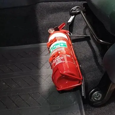 Nissan Navara Np300, D40, D23 (Lhs) Fire Extinguisher Bracket 2