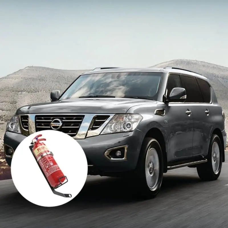 Nissan Patrol (Y62) Fire Extinguisher Bracket 1