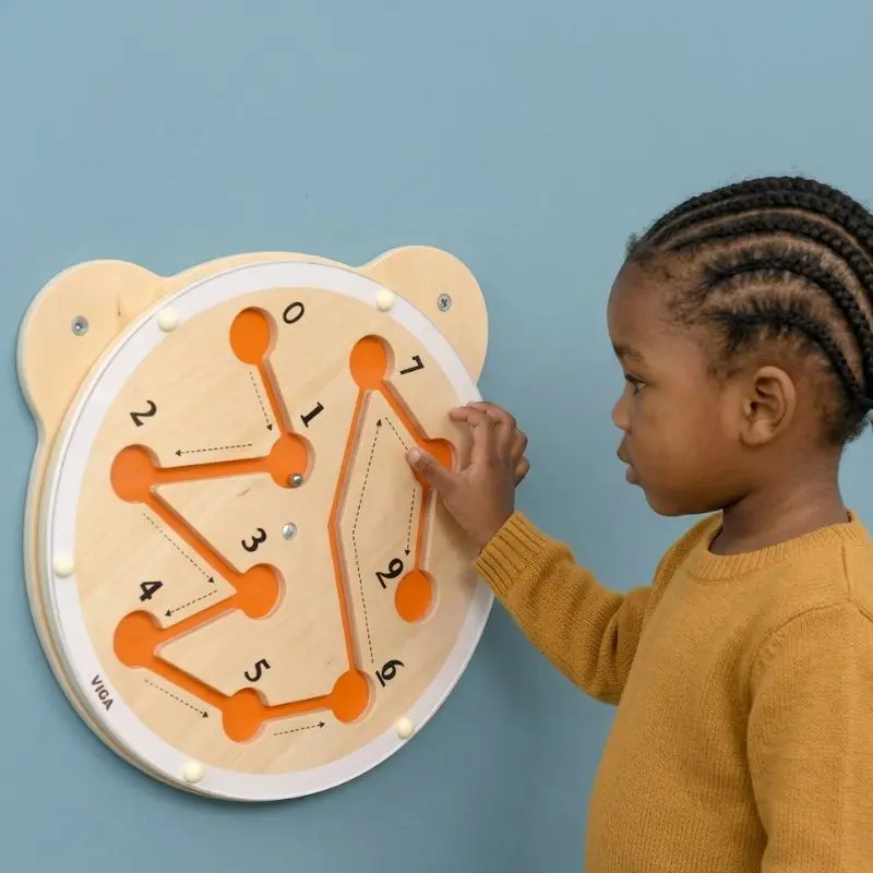 Number Maze Sensory Wall Activity Toy 1