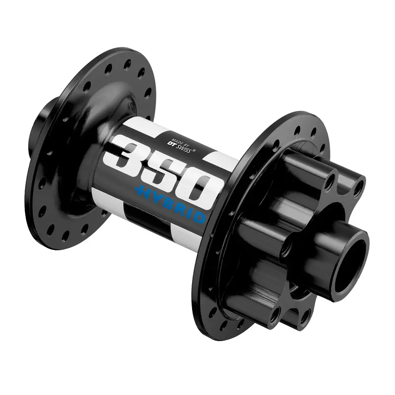 Dt Swiss 350 Hybrid (E-Bike) Mtb J-Bend 6-Bolt Front Hub (Boost) 1