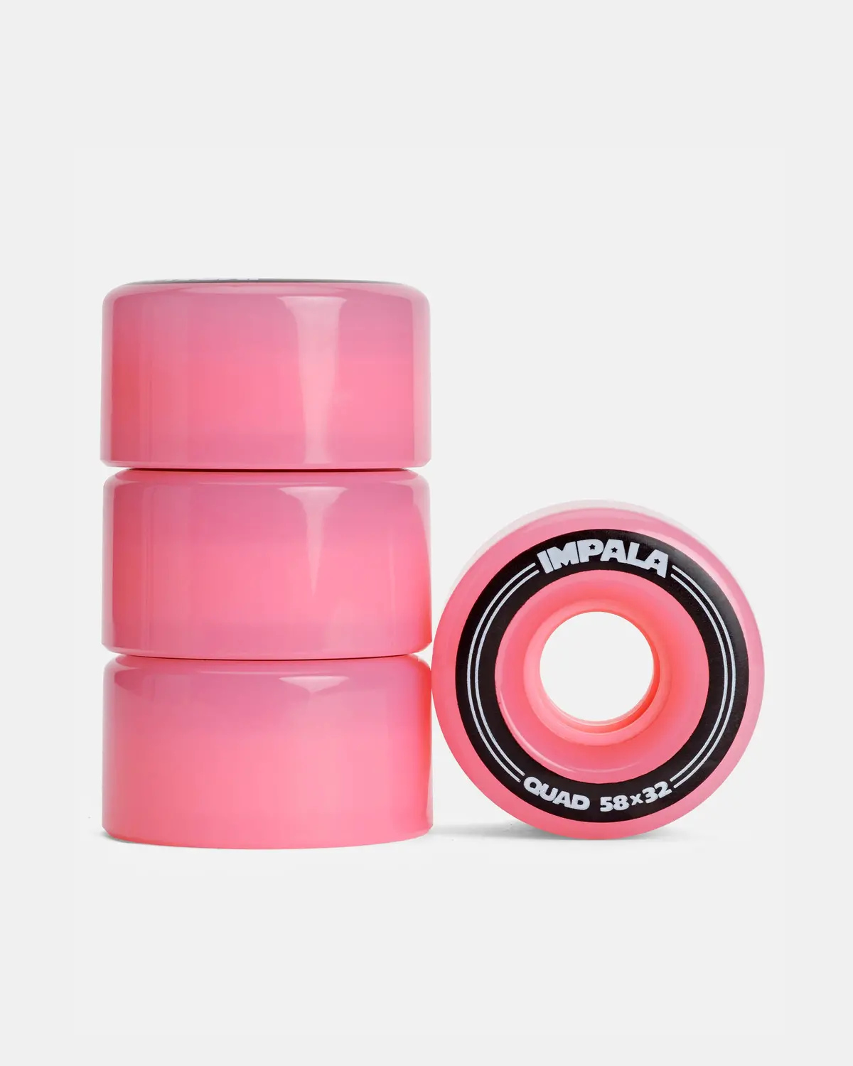 Impala Quad Wheel 4Pk - Pink. 1