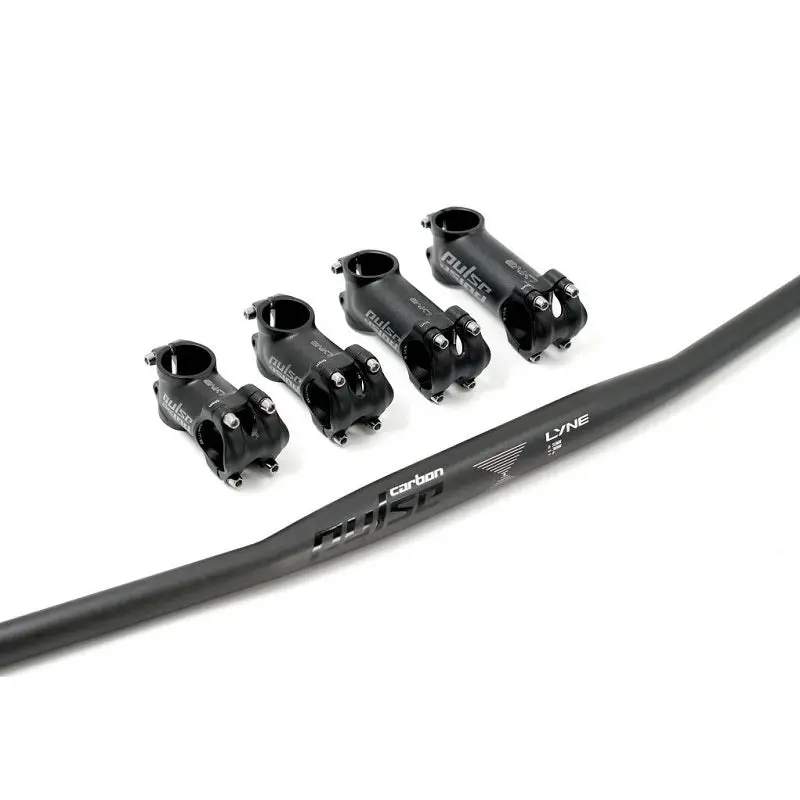 Lyne Pulse 760Mm Carbon Bar And Stem Bundle 1