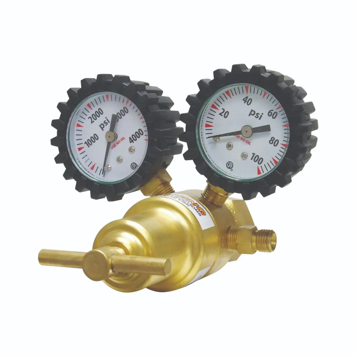Uniweld Light/Med Duty Oxygen Regulator A-Conn Cga200 - Ro100 1