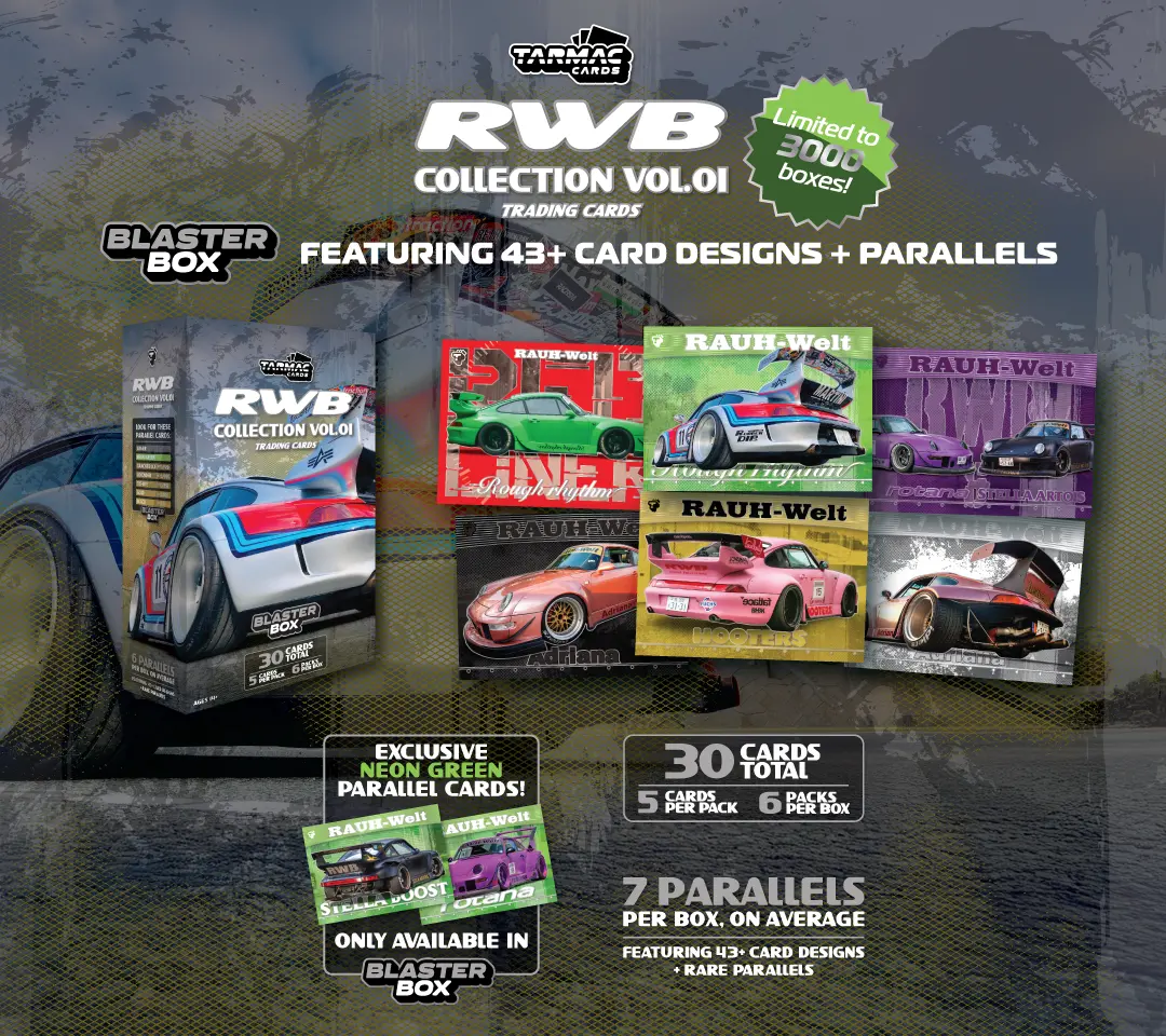 Rwb Collection Vol.01 - Blaster Box (Box) - Tarmac Cards 2