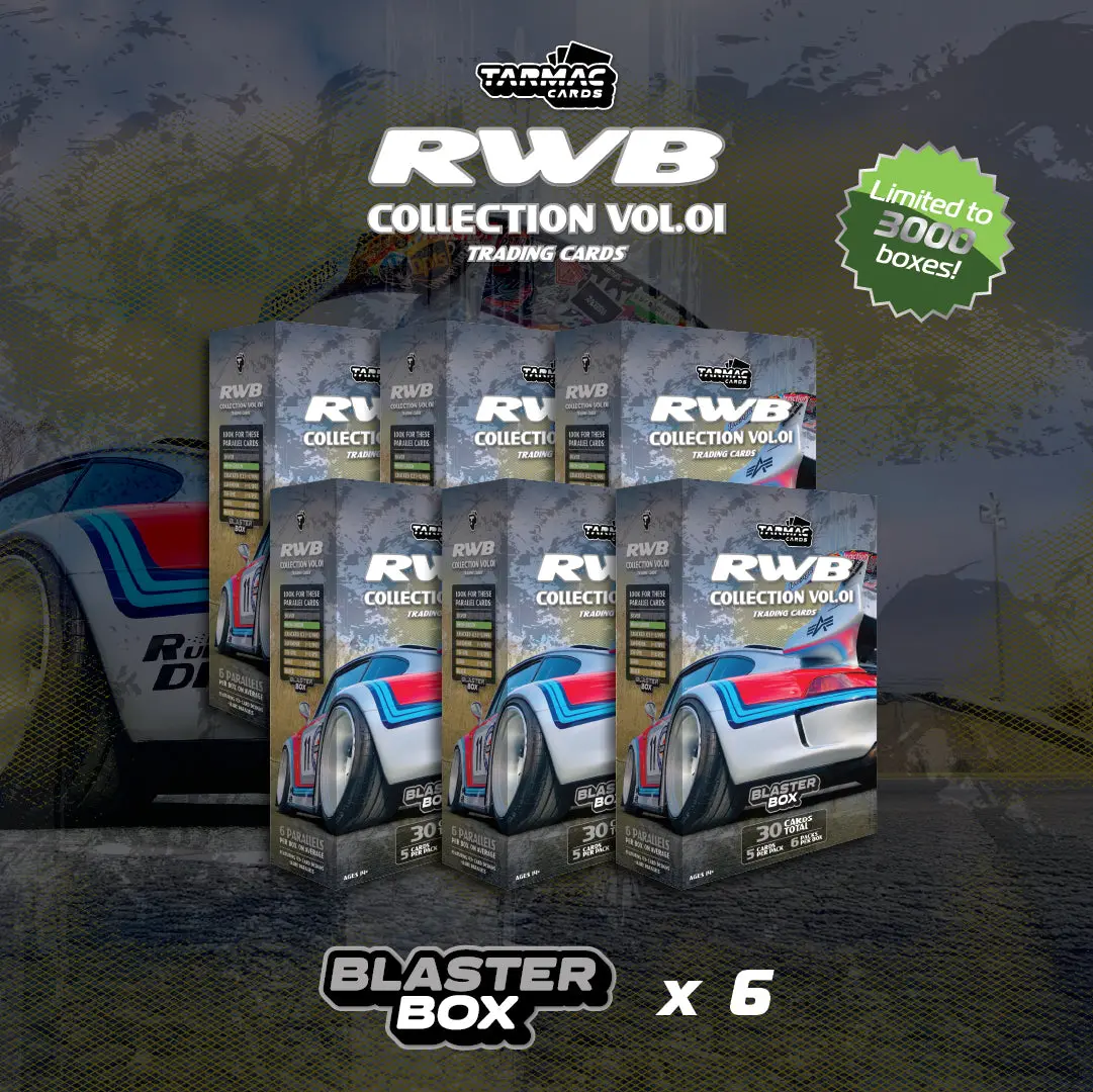 Rwb Collection Vol.01 - Blaster Box (Inner Case) - Tarmac Cards 1