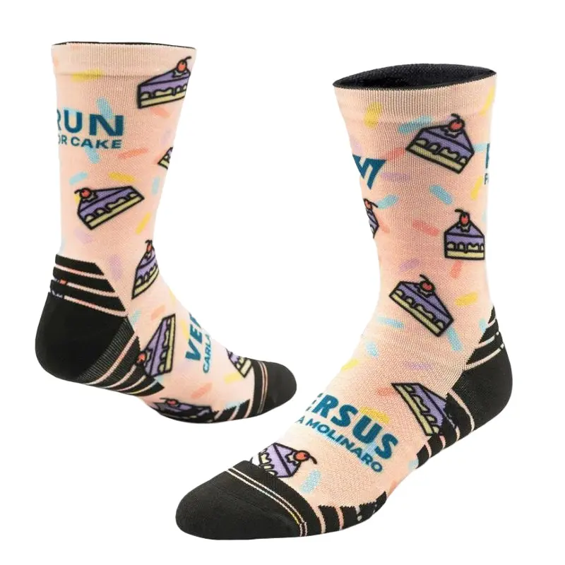 Versus Run For Cake Active Crew Socks 1