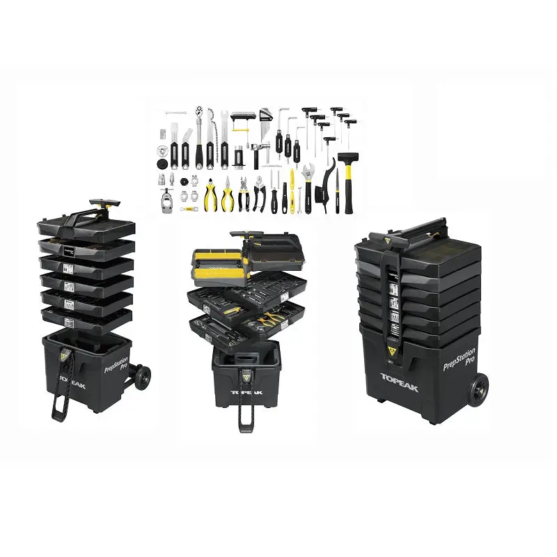 Topeak Prepstation Pro Toolkit With 55 Piece Professional Tools 1